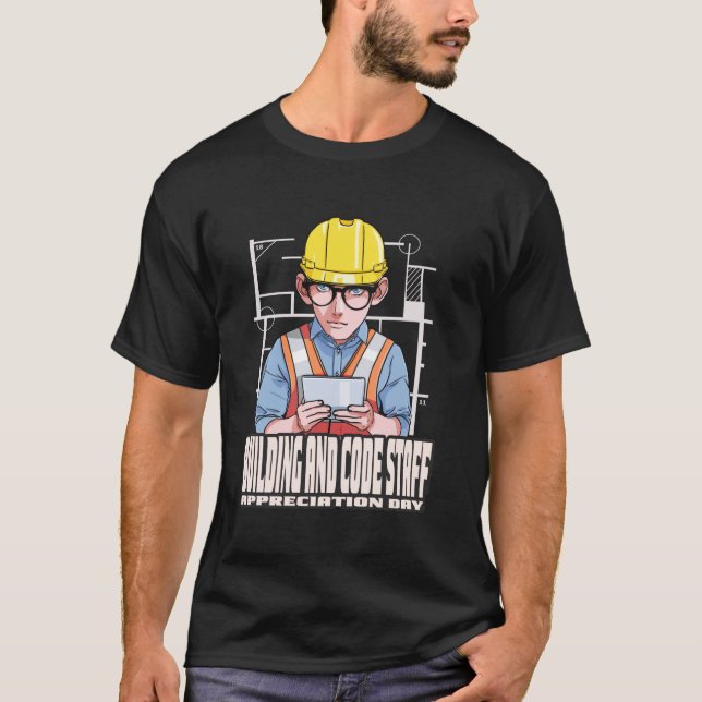 Camiseta Día de Agradecimiento al Personal de Edificio y Có (Anverso)