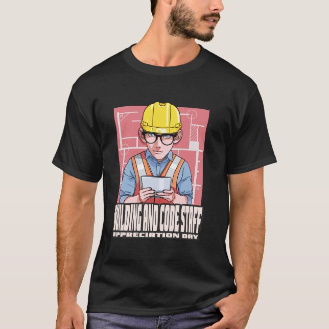 Camiseta Día de Agradecimiento al Personal de Edificio y Có (Anverso)
