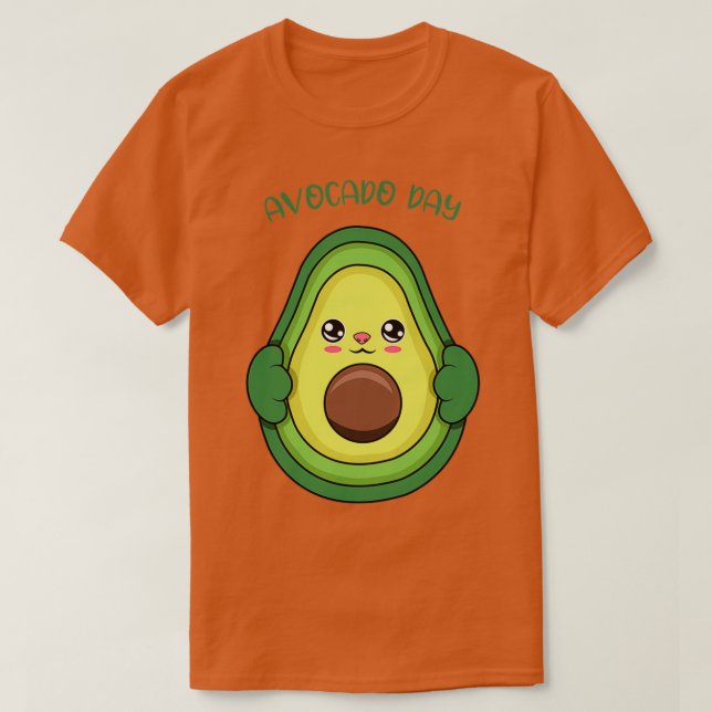 Camiseta Día de aguacate 1 (Diseño del anverso)
