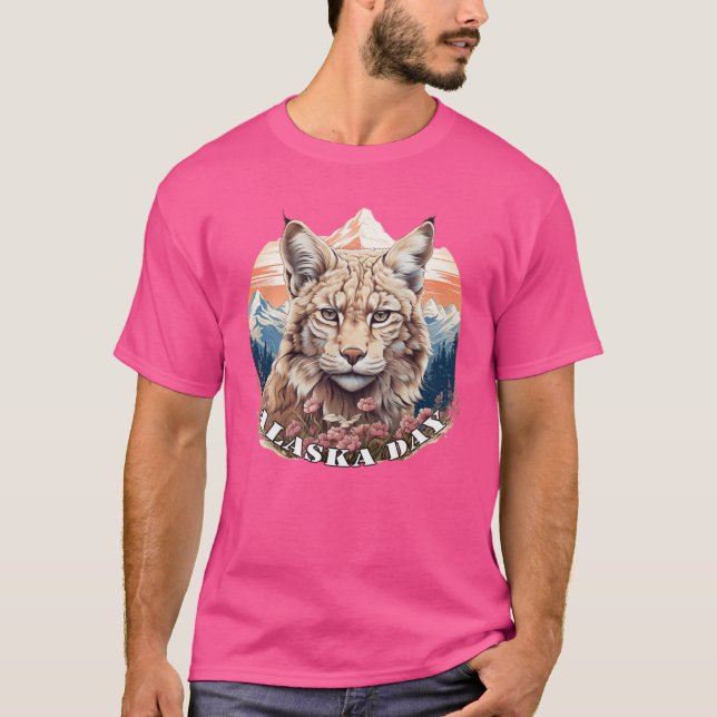 Camiseta Día de Alaska Capturando la Esencia Alaskas (Anverso)