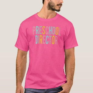 Camiseta Día de Apreciación Colorida del Director de Preesc