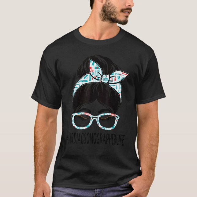 Camiseta Día de Apreciación de la Semana Sonógrafa Cardíaca (Anverso)