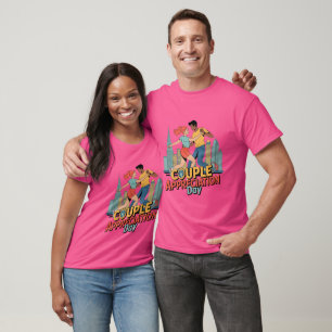 Camiseta Día de Apreciación de Pareja