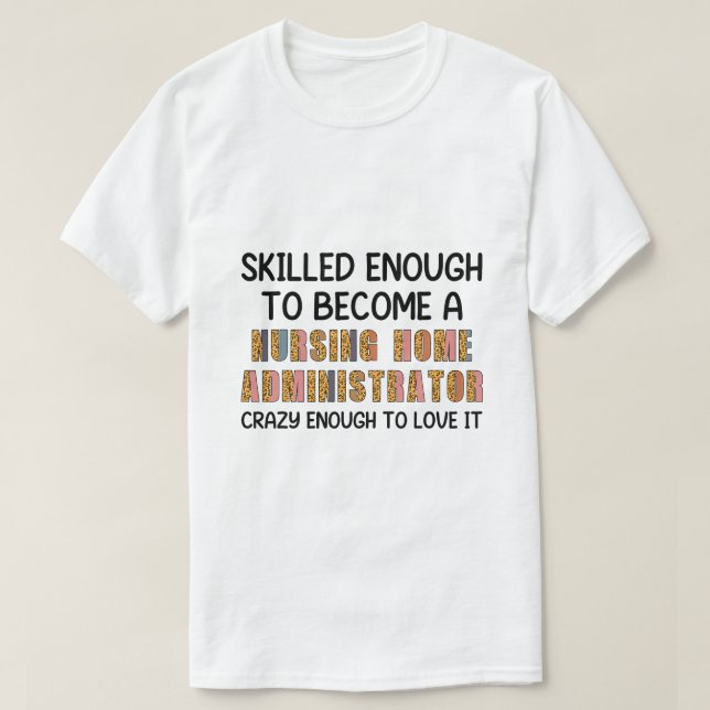 Camiseta Día de Apreciación del Administrador del hogar de  (Diseño del anverso)