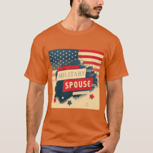 Camiseta Día de Apreciación del Esposo Militar, o todos los