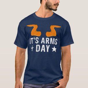 Camiseta Día de Armas Gracioso Gimnasio de entrenamiento de