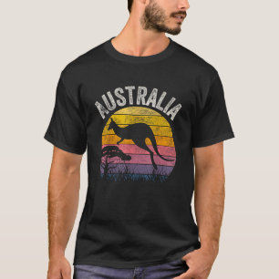 Camiseta Día de Australia Canguro Australiano Divertido Vin