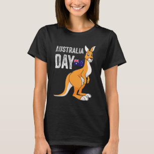 Camiseta Día de Australia Canguro Australiano Vintage 1