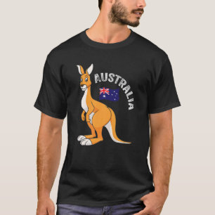 Camiseta Día de Australia Canguro Australiano Vintage 1