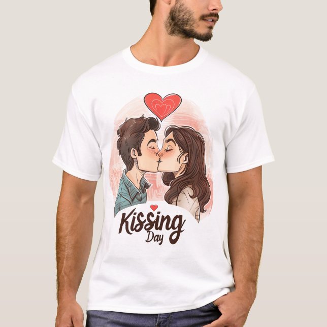 Camiseta día de besos (Anverso)