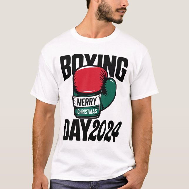 Camiseta Día de boxeo 2024 (Anverso)