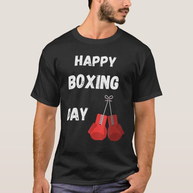 Camiseta Día de boxeo de Happ vintage (Anverso)