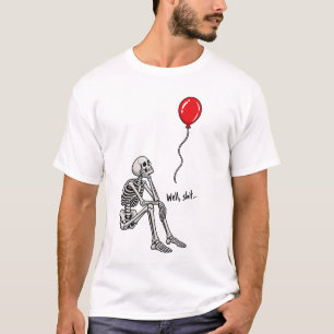Camiseta Día de Brujas Esqueleto Divertido