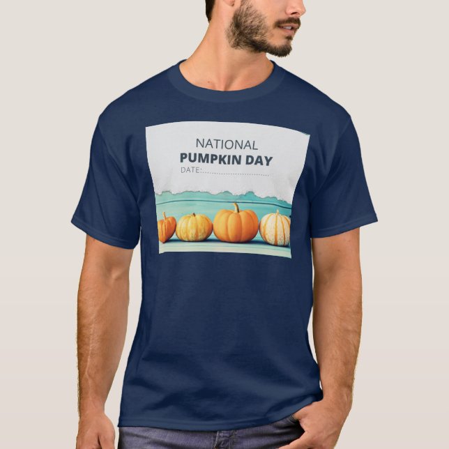 Camiseta Día de calabaza (Anverso)