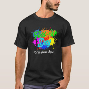Camiseta Día De Campo 2021 Dejar Que comiencen los juegos 