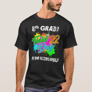 Camiseta Día de Campo 2022 Dejar que los juegos comiencen n