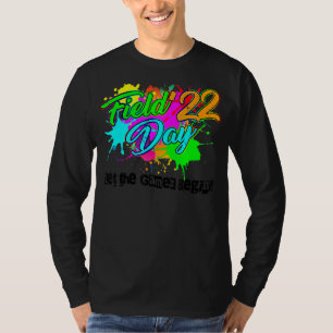 Camiseta Día de Campo 2022 Dejar que los juegos comiencen n