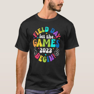 Camiseta Día de Campo 2023 Dejar que los juegos comiencen n