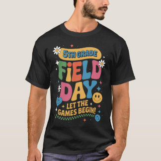 Camiseta Día de Campo de 5to Grado Juegos de Lethe Comienza