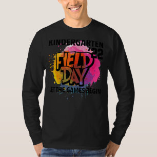 Camiseta Día de Campo de Jardín Infantil 2022 Dejar Que com
