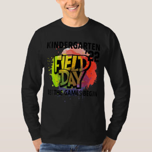 Camiseta Día de Campo de Jardín Infantil 2022 Dejar Que com