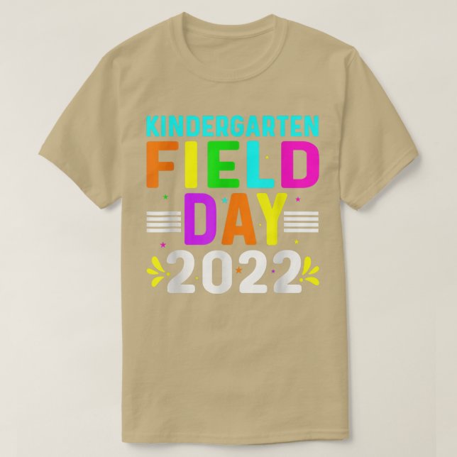 Camiseta Día De Campo De Jardín Infantil 2022 Que Empiecen  (Diseño del anverso)
