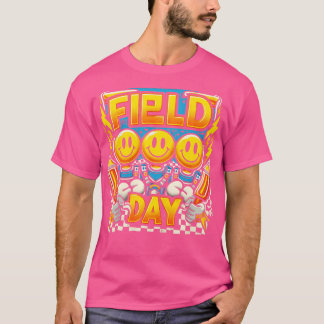 Camiseta Día de campo Día de juego de comprobación 2024 Día