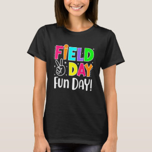 Camiseta Día de Campo Día Divertido Último Día de Escuela M