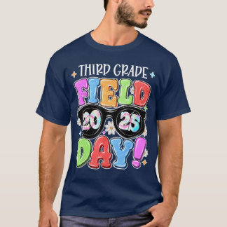 Camiseta Día de Campo Divertido de Tercer Grado 2025 Día de