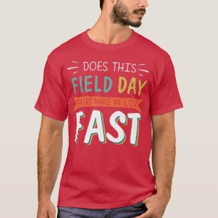 Camiseta Día de Campo para niños Tee para profesor