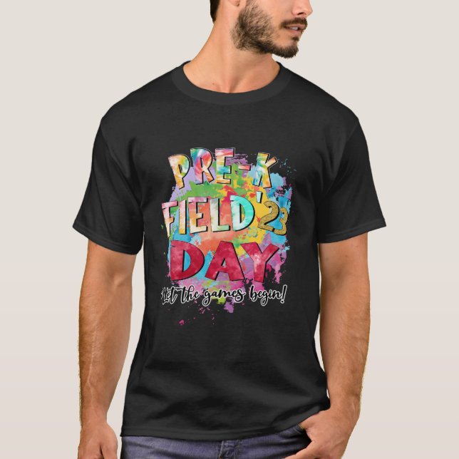 Camiseta Día De Campo Previo Al K 2023 Que Los Juegos Empie (Anverso)