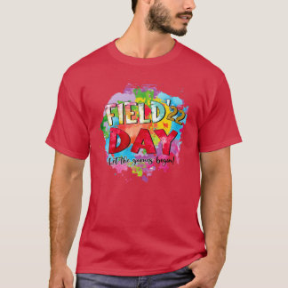 Camiseta DÍA DE CAMPO Que comiencen los juegos vintage