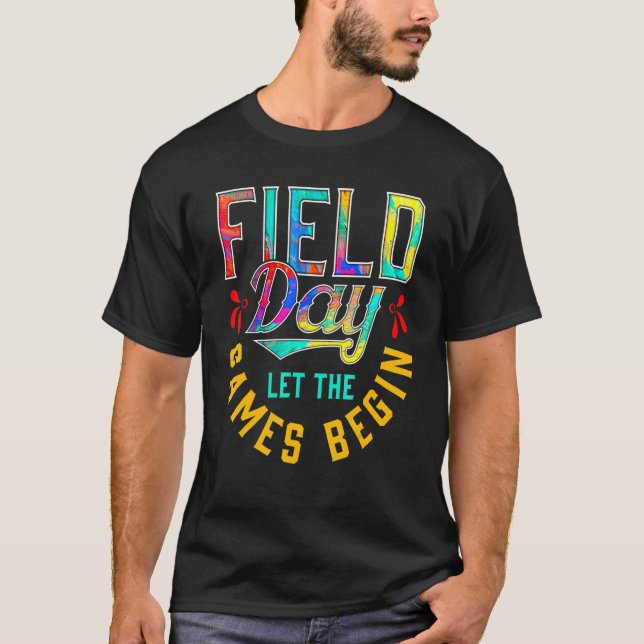 Camiseta Día De Campo Que Los Juegos Empiecen A Coincidir C (Anverso)
