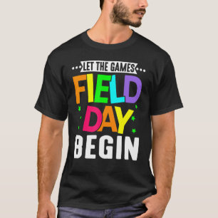 Camiseta Día de Campo Que Los Juegos Empiecen El Equipo De