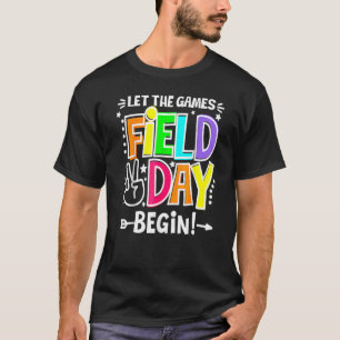 Camiseta Día de Campo Que Los Juegos Empiecen El Equipo De