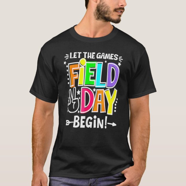 Camiseta Día de Campo Que Los Juegos Empiecen El Equipo De  (Anverso)