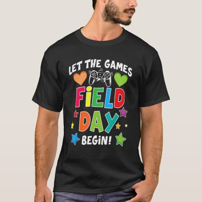 Camiseta Día de Campo Que Los Juegos Empiecen El Equipo De  (Anverso)