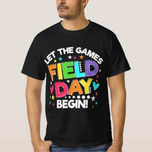 Camiseta Día de Campo Que Los Juegos Empiecen El Equipo De 