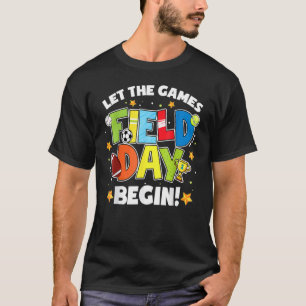Camiseta Día de Campo Que Los Juegos Empiecen El Equipo De 