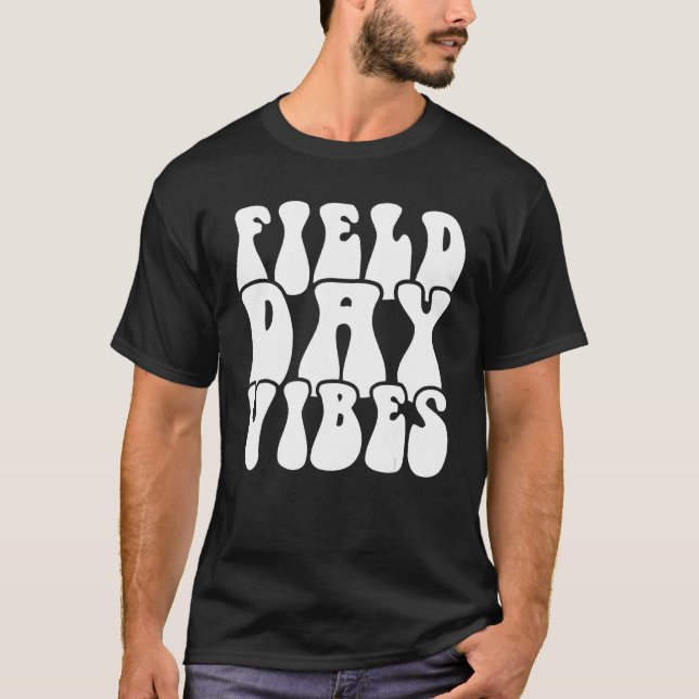 Camiseta Día de campo Vibes de profesores Día de campo Día  (Anverso)