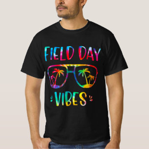 Camiseta Día De Campo Vibes Diversión Para Niños Maestros D