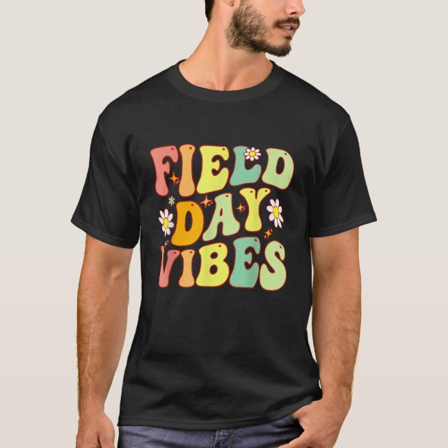 Camiseta Día De Campo Vibes Niños Maestros De Verano El Últ (Anverso)