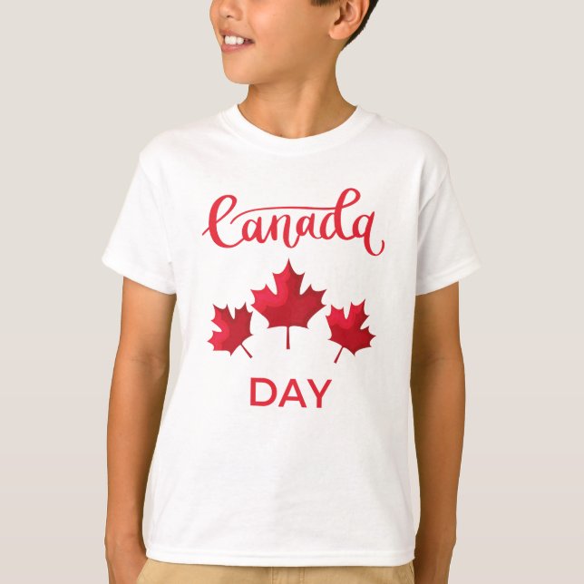 Camiseta Día de Canadá (Anverso)