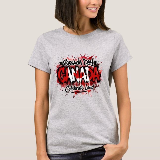 Camiseta Día de Canadá (Anverso)