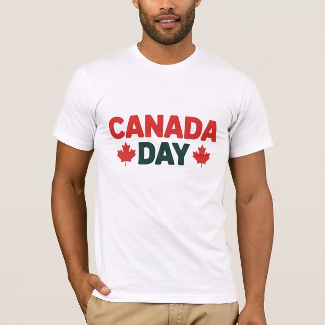 Camiseta Día de Canadá (Anverso)