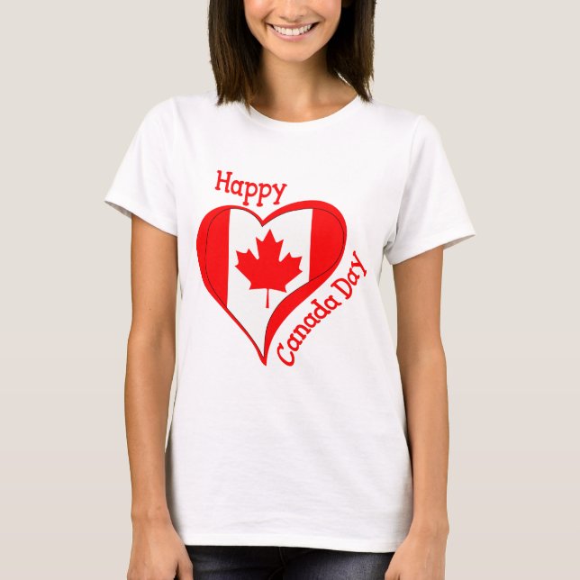 CAMISETA DÍA DE CANADÁ (Anverso)