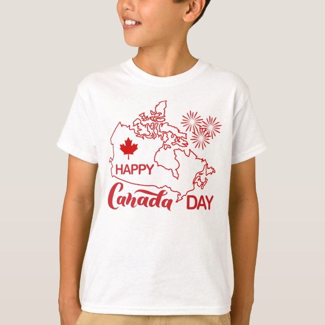Camiseta Día de Canadá (Anverso)