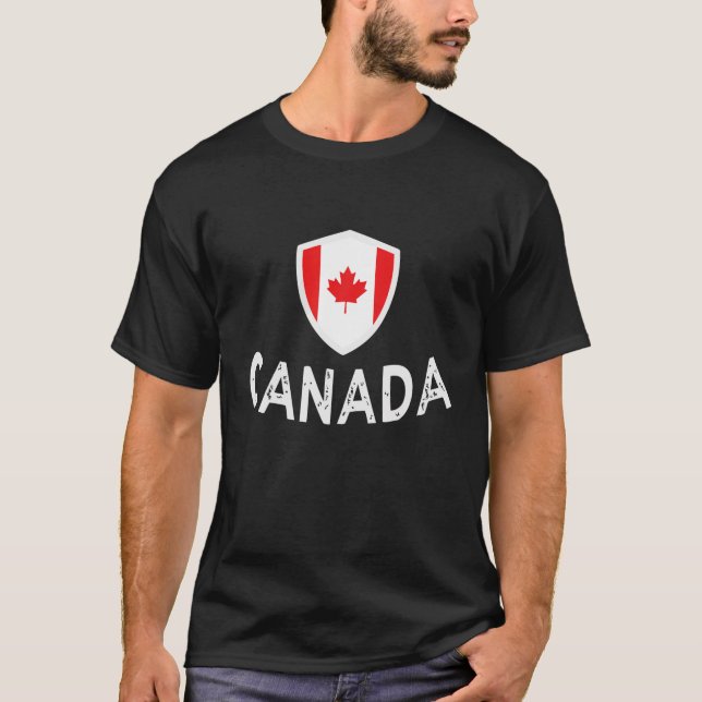 Camiseta Día de Canadá 2021 Canadiense Flag Canada Fiesta (Anverso)