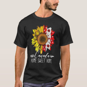 Camiseta Día de Canadá en casa Arce Girasol 1 de julio Inde