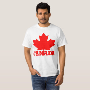 Camiseta Día de Canadá lindo personalizado divertido arce r